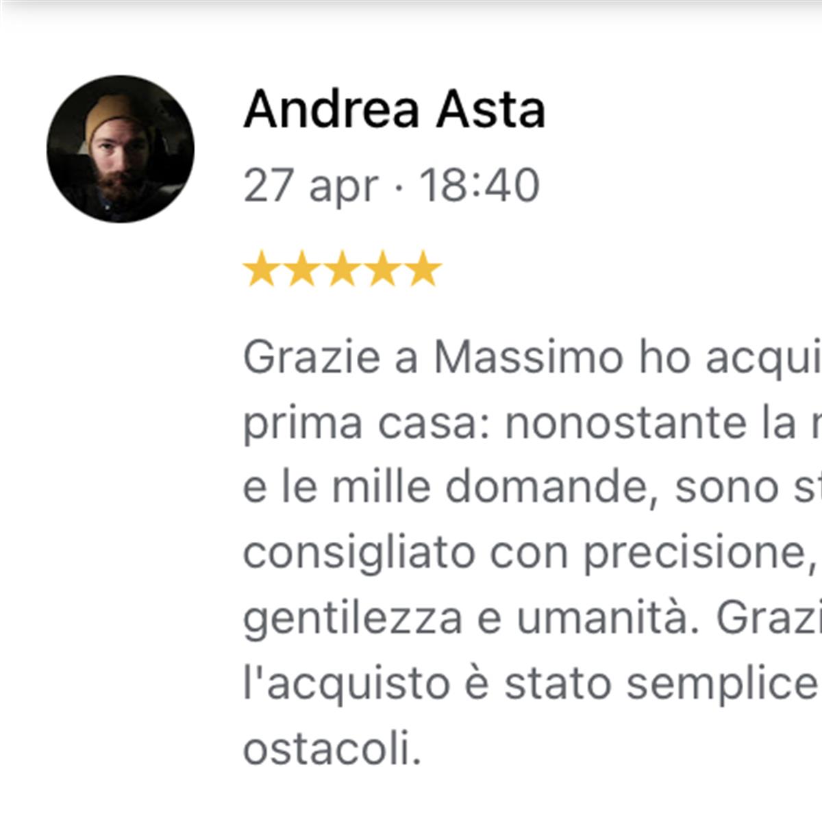 Recensione di Andrea