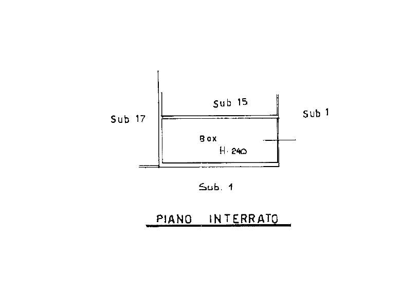 Immagine di copertina dell'immobile Box singolo ampio al piano interrato