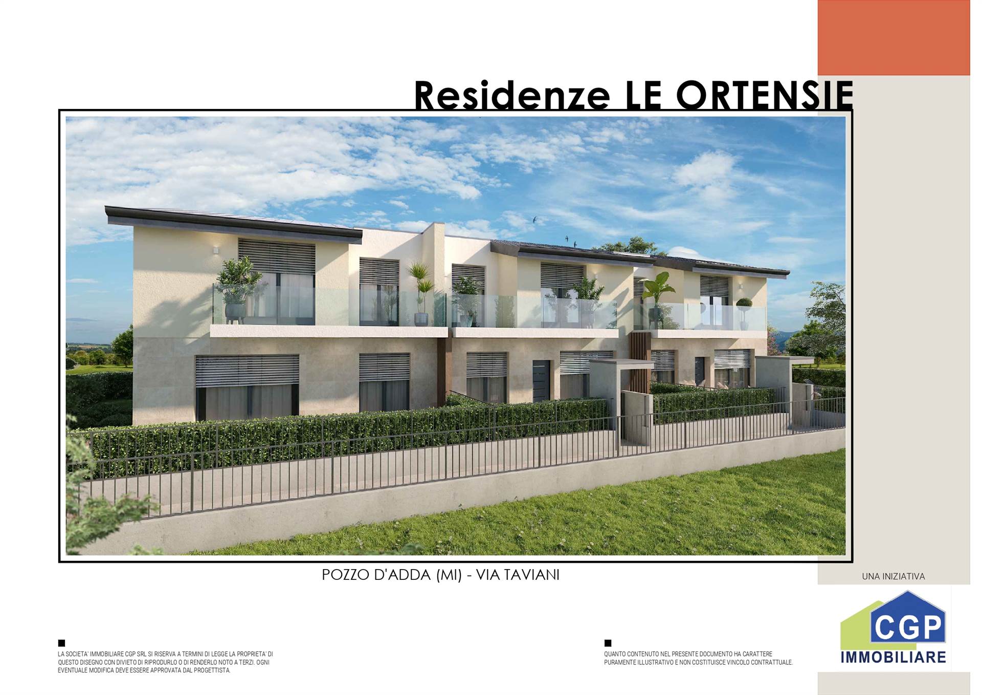 Immagine di copertina dell'immobile In vendita – Villa trifamiliare di nuova costruzione in “Residenza Le Ortensie” – Eu. 360.000
